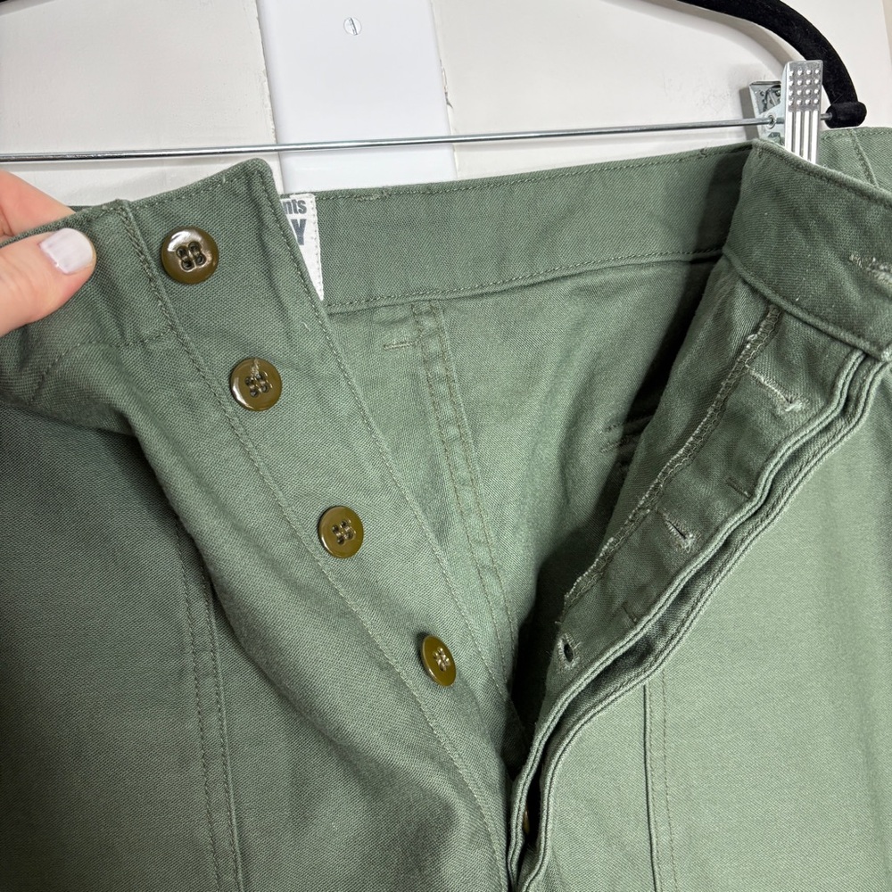 Engineered Garments Workaday Pants Crop Utility I… - image 3